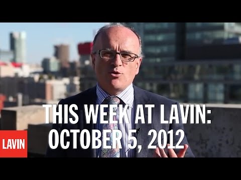 Speaker Bureau - The Lavin Agency's President, David Lavin, reviews the week that was. Featuring keynote reviews of Ninive Calegari and Bill Strickland, his meeting with Obam...