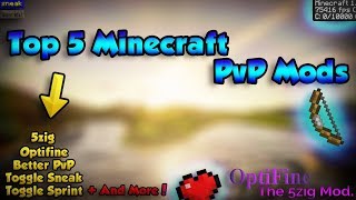 Top 5 Minecraft PvP Mods For 189 / 18 ✅ 1710 Ani