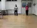 http://danceshuffle.tv恋子はド素人で友達は経験者！簡単ステップをみて友達が