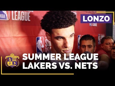 Video: Lonzo Ball On Fatigue, Lakers Headed To Summer League Semifinals
