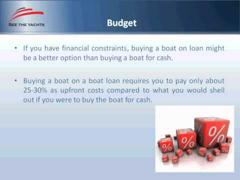 how to finance a yacht