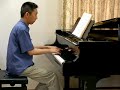 Moripy plays Beethoven \"Moonlight\" 3rd mov.