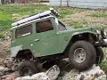 Scale offroading with the FJ40 doesn't get more real than this.