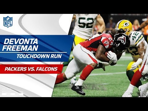 Video: Devonta Freeman Scores TD & Shoots a Free Throw to Celebrate! | Packers vs. Falcons | NFL Wk 2