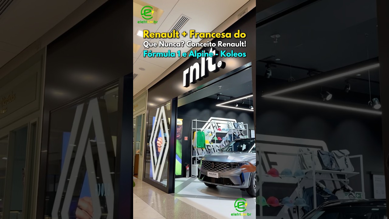 Renault + Francesa Do Que Nunca? Conceito Renault! Fórmula 1 e Alpine - Koleos⚡
