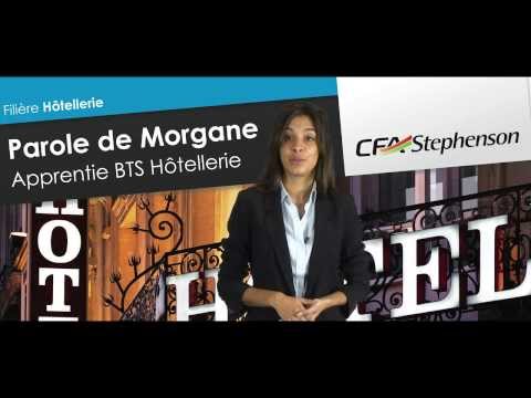 vidéo Tmoignage d'apprenti - Morgane en BTS Htellerie