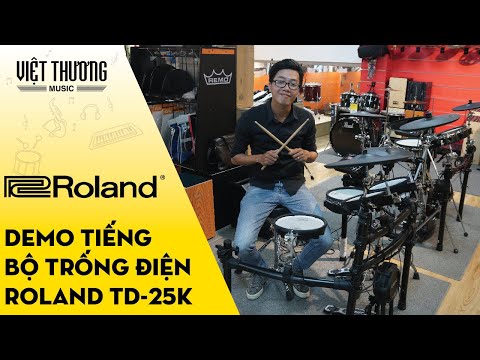 Demo trống điện Roland TD-25K