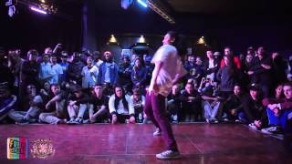 Maccho vs Paris – UK B-Boy Championships 2014 Popping Top 16