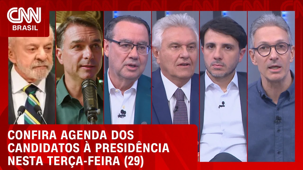 Veja a agenda dos presidenciáveis nesta terça-feira (29) | HORA H