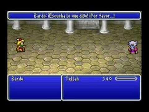 Final Fantasy IV Edward VS Tellah