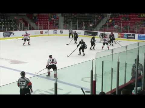 Oleksii Myklukha 2nd goal in season Rouyn-Noranda Huskies (QMJHL) 19/20