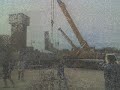 26/04/2008 - Llegan las primeras columnas del nuevo estadio