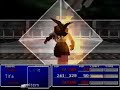 FFVII - Level 7 Tifa vs Lifeform Hojo NA (No Materia)
