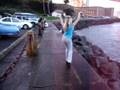 Stripping by the Golden Gate Bridge