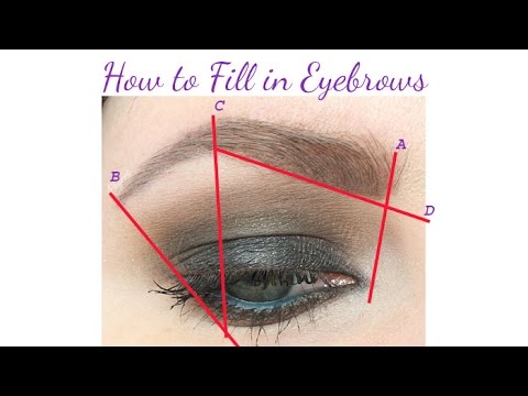 how to eyebrows pinterest