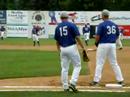 Davind Copper and Adam Amar work on fielding