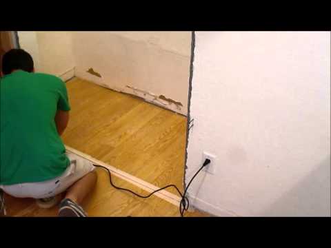 how to remove laminate flooring