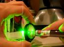 \"15 mW\" Wicked lighting a match with a lens. \"15 mW\" Wicked lighting a match with a lens.