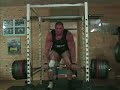 LOCKOUTS below the knees: 430kg (946lbs) LOCKOUTS below the knees: 430kg (946lbs)