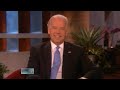 Joe Biden Interview on Ellen + Dunk Tank 10/20/08 Part 1