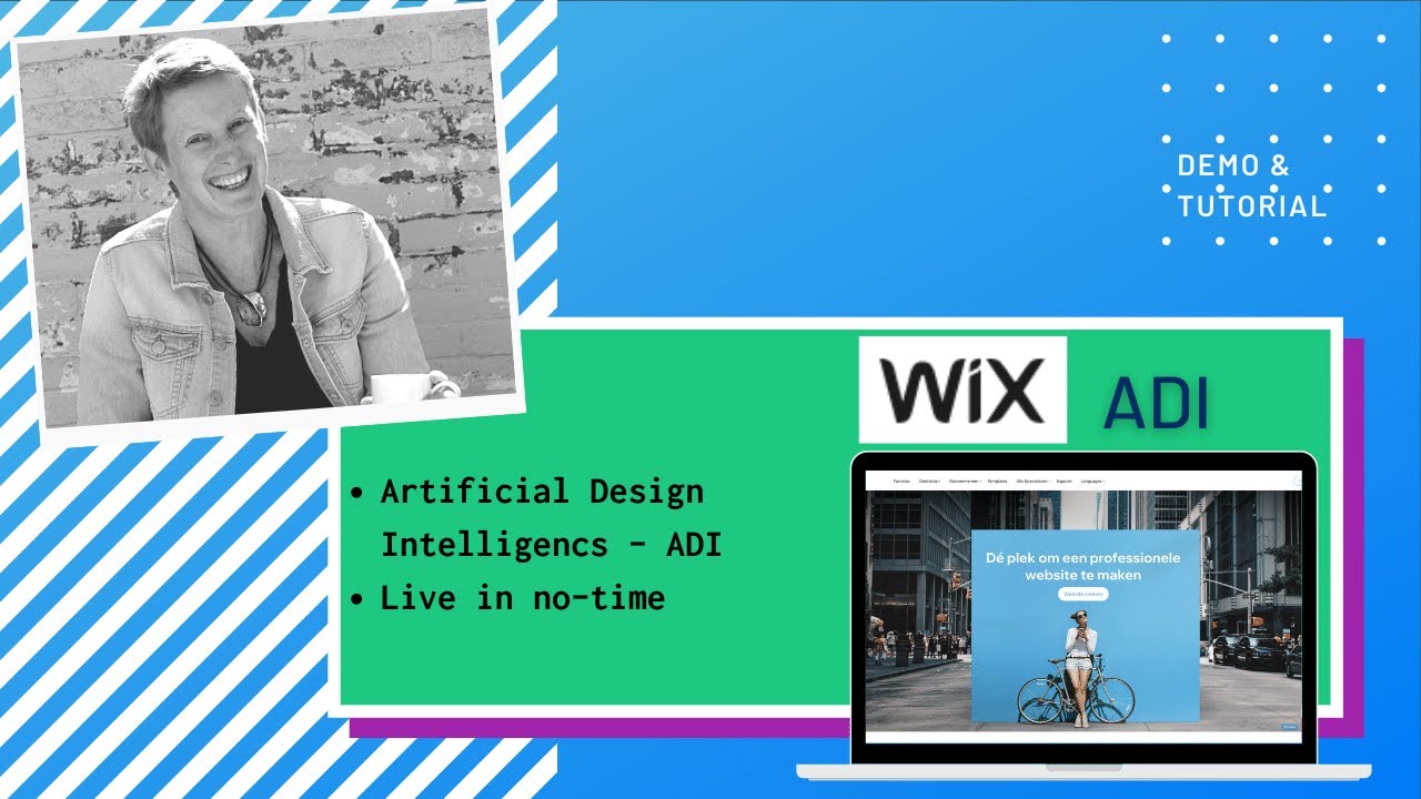 2021 Demo |  Wix ADI - Je website live in minuten