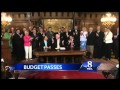 Gov. signs $28 billion budget - YouTube