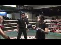 Anna (Tiger Muay Thai) scores a 2nd round KO at Chaweng boxing Stadium Koh Samui