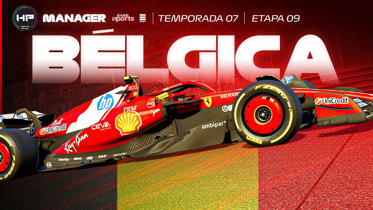 GP da Bélgica eSports. HP Manager . S7 . Etapa 9 . 2026