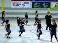 Luana bailando Batuka.