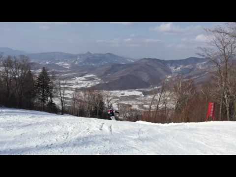 Лыжный спуск по трассе Бэйдахэ