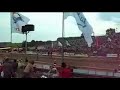 Jan van Alphen in memory at tractorpull Bettborn Luxembourg