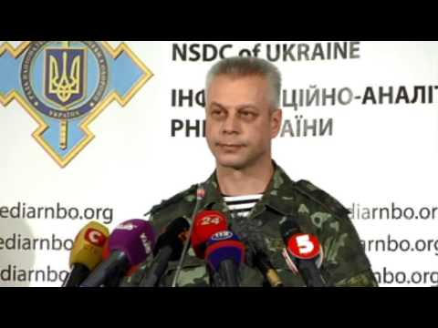 Брифинг спикера СНБО 03.10 (видео)