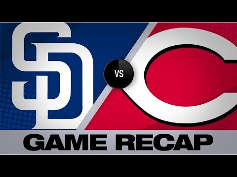 Video: Iglesias, Castillo lead Reds to 4-2 win | Padres-Reds Game Highlights 8/21/19