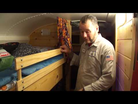 how to turn a bus into an rv