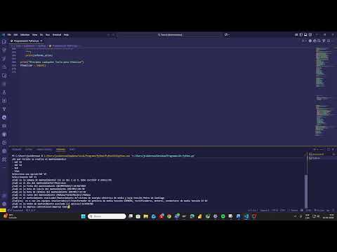 Script Python – Portafolio de ingeniería