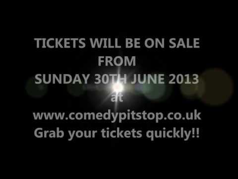 Comedy PitStop Ticket Launch date announced!