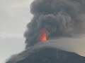 erupcion volcan de fuego agosto 08 2007