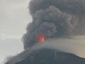 erupcion volcan de fuego agosto 08 2007