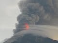 erupcion volcan de fuego agosto 08 2007