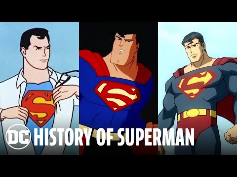 Superman's history through animation | Boing Boing Superman's history through animation | Boing Boing