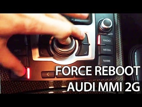 how to reset audi mmi