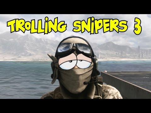bf3 - TROLLING SNIPERS 3!!! enjoy! xD Follow me on twitter and never miss a video https://twitter.com/NoRRyRaMpaGe I record with Mirillis action http://mirillis.co...