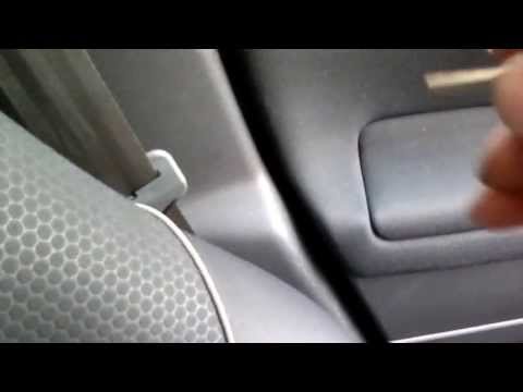 how to lock renault clio boot
