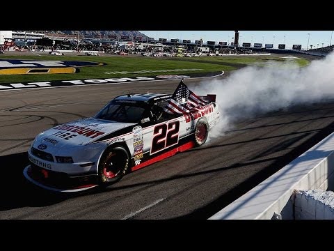Keselowski has the power, wins in Vegas