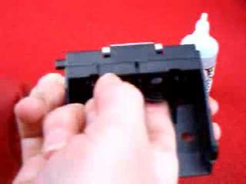how to unclog edible ink cartridges