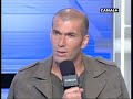 Entrevista de Zidane en Canal Plus Orange Entrevista de Zidane en Canal Plus Orange