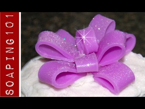 How to Make a Layered Soap Cake {marbleized}