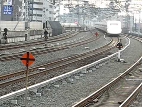 新幹線７００系のぞみ　浜松通過