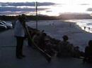 Aboriginal Percussions At Sunset - Byron Bay
