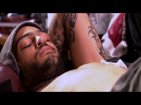 LA Ink - Travie McCoy from Gym Class Heroes